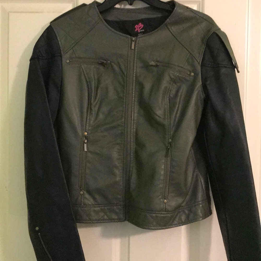 Leather jacket